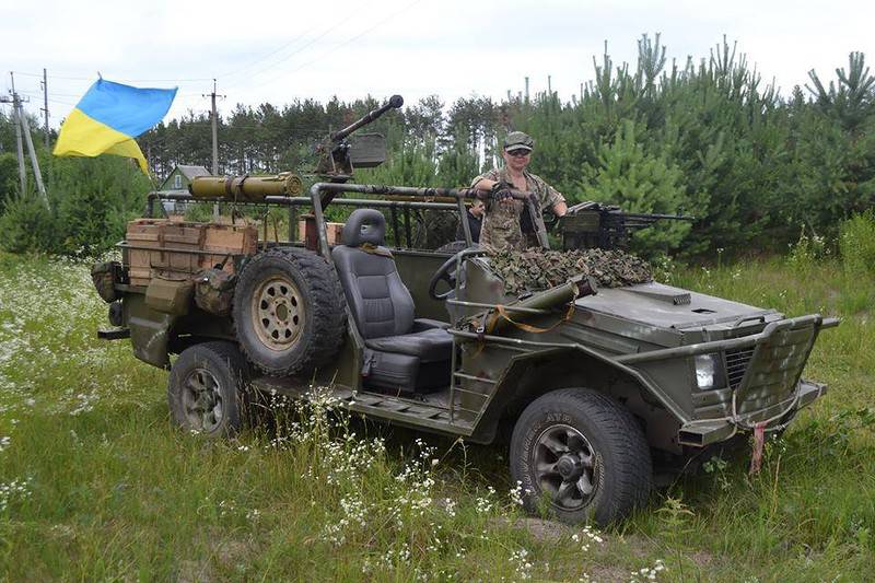 Украинская боевая рейдовая машина