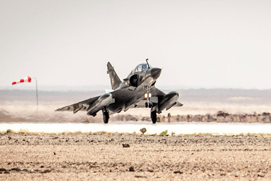 Три французских истребителя с секретным разведывательным оборудованием приземлились в Иордании