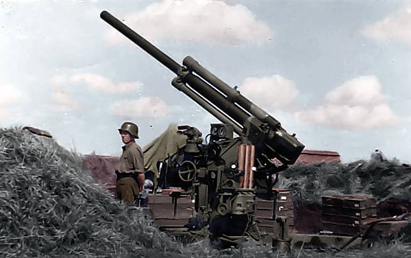 80-мм зенитная установка М29 концерна «Бофорс»
