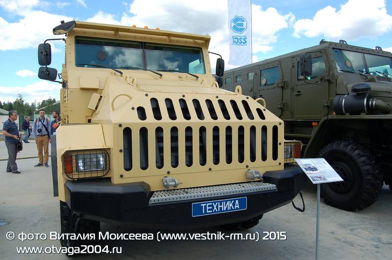 Бронеавтомобиль спецназначения «Горец-М» на шасси КамАЗ-43502 - фотообзор