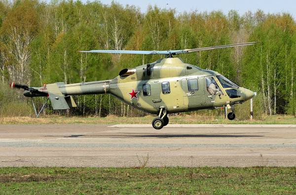 Поставка ВВС РФ 40 вертолетов «Ансат-У» завершится в 2016 году