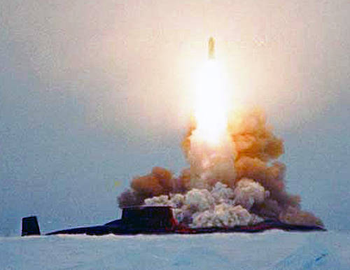 Российское «оружие судного дня» - тяжёлые ракетные подводные крейсеры стратегического назначениятипа «Тайфун»