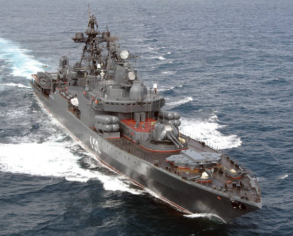 Большие противолодочные корабли ВМС СССР проекта 1155 «Фрегат»