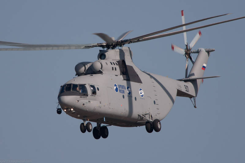 Сформирован технический облик модернизированного вертолета Ми-26