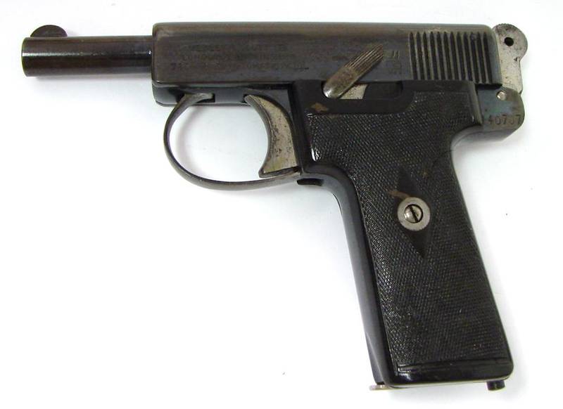 Пистолет Webley & Scott M1906