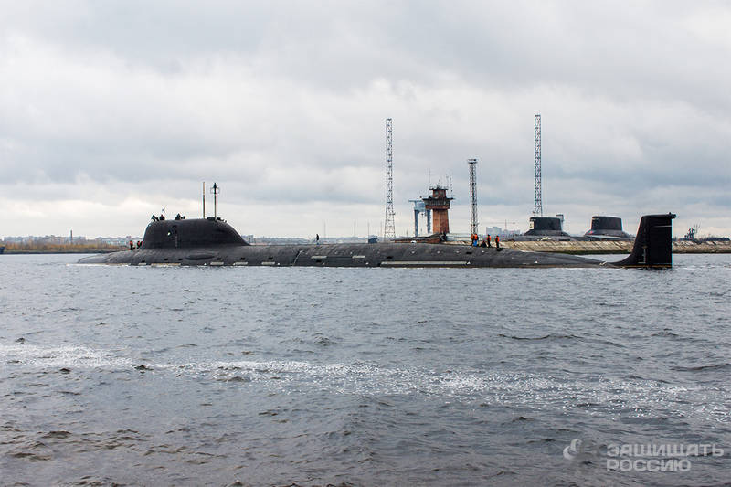 Подводный крейсер «Северодвинск» испытал свои новые бортовые системы