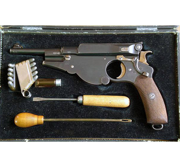 Пистолет Bergmann M1896 №3