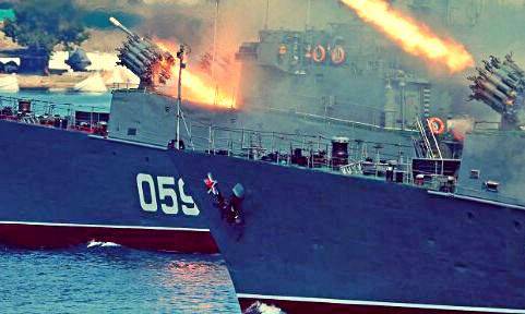 Блокада Крыма? Российские боевые корабли подошли к Мариуполю