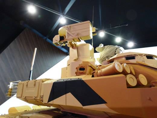 Один из лучших в мире современных танков Т-90МС "похвастался" новой пулеметной установкой