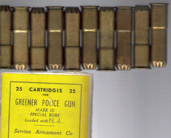 Патрон Greener police gun 12/14 / 12-14 / 18.8x72.5 R