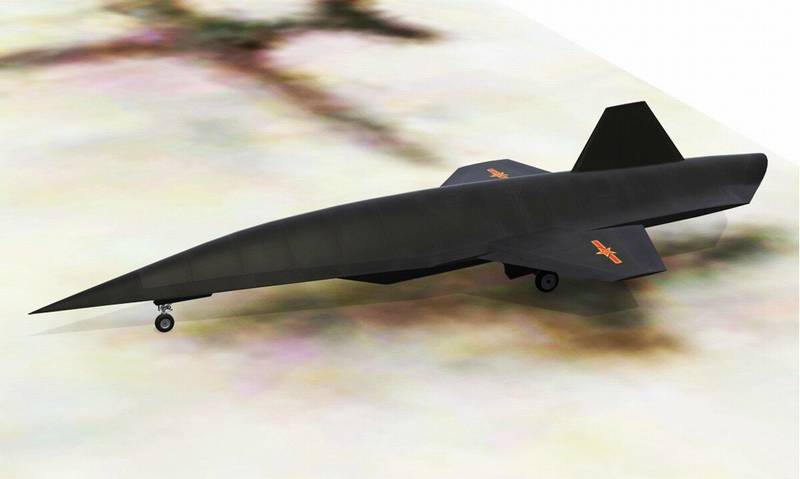 Эксперты показали как может выглядеть секретный китайский гиперзвуковой самолет