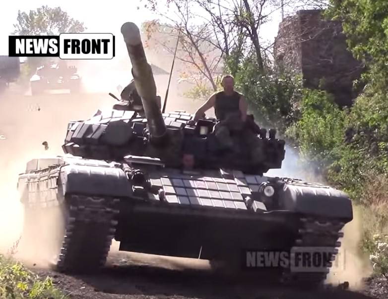 Боевые машины армии ДНР