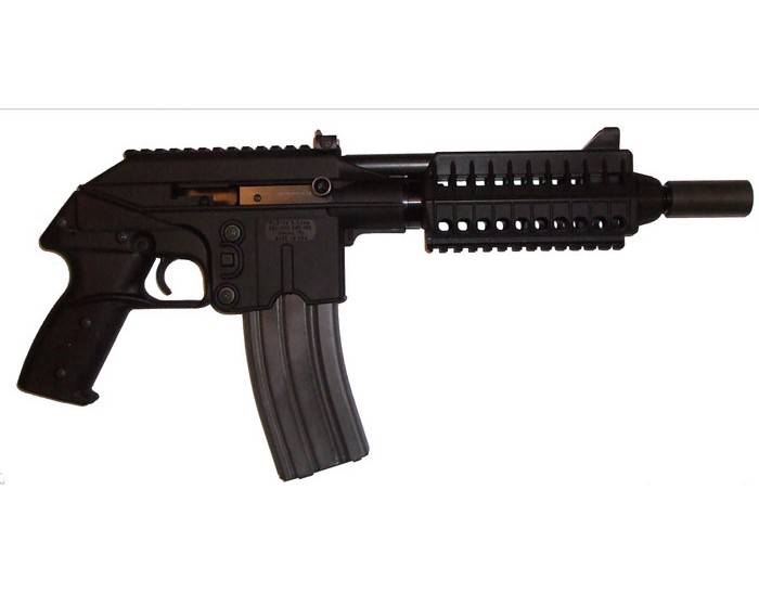 KEL-TEC PLR-16 - полуавтоматический пистолет с газовой автоматикой под патр...