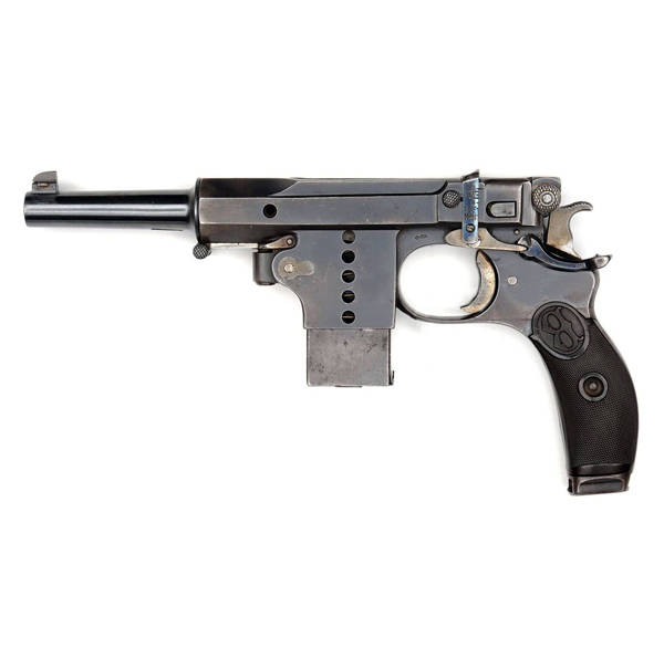 Пистолет Bergmann №5 модель 1897 года