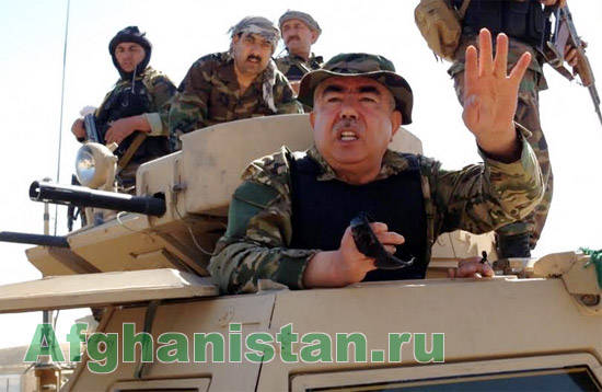 Генерал Дустум заявил, что России должна помочь афганским силам в борьбе с ИГИЛ