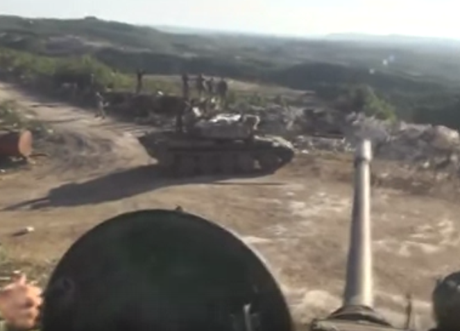 Обнародовано видео якобы находящихся в Сирии российских военных