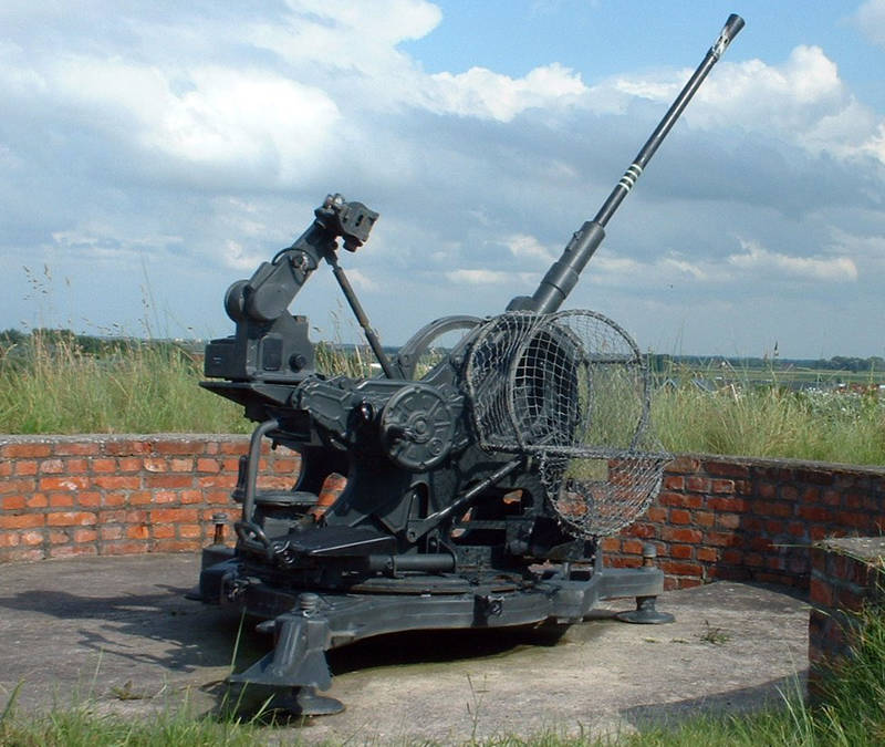Немецкая 20-мм зенитная пушка «Flak 30» времен II Мировой
