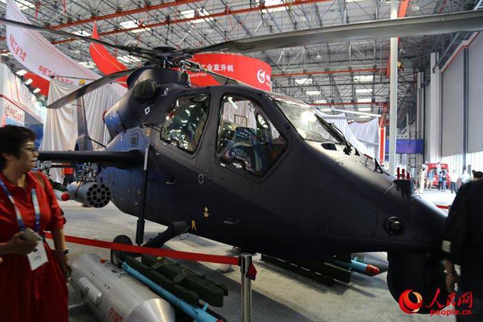 Китай представил экспортную версию штурмового вертолета Z-19E