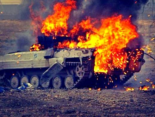 Ополченцы разгромили украинские позиции в районе Бахмутки Ополченцы разгромили украинские позиции в районе Бахмутки