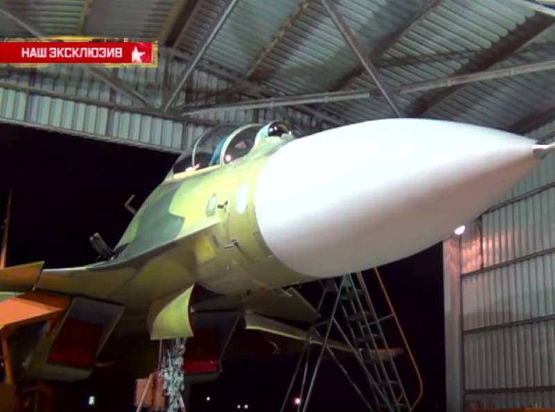 Испытание в действии пушки истребителя Су-30СМ
