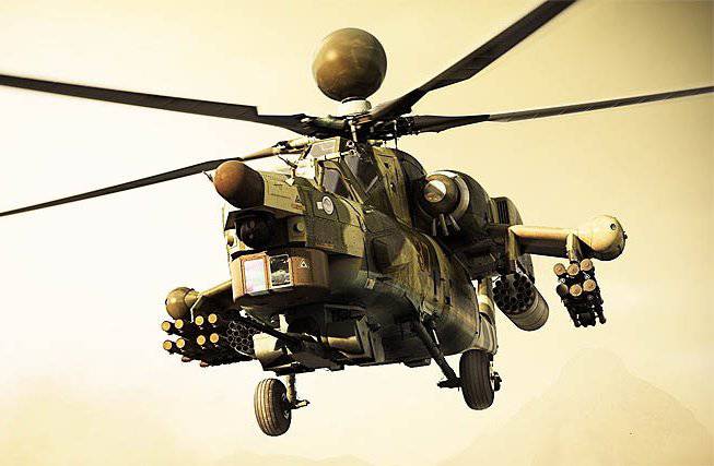 В Сирию прибыли новейшие ударные вертолеты Ми-28Н