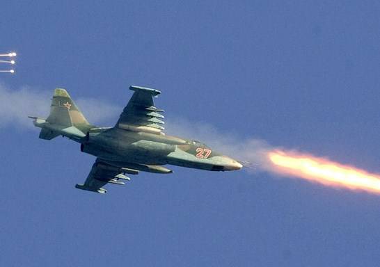 Российская авиация нанесла удар по колонне из 32 автомобилей ИГ