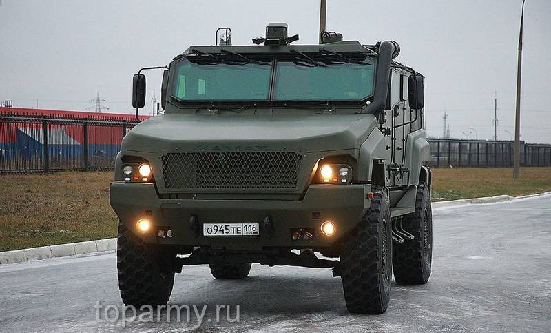 В России создали новый броневик «Тайфуненок»