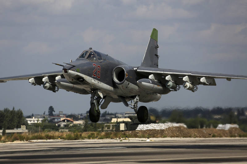 Боевая работа российской авиации в Сирии