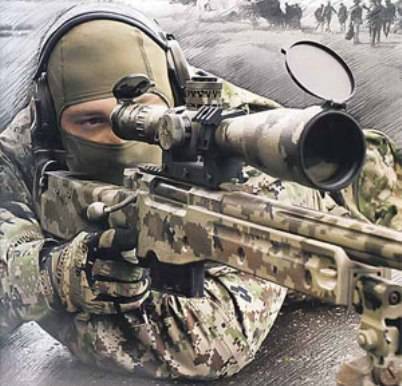 Руку снайпера направляют инстинкт и опыт