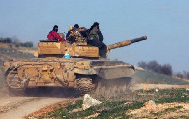 Сирийские военные ведут активное наступление на боевиков «Аль-нусры» и ИГИЛ