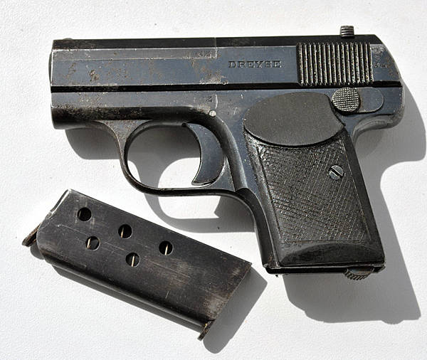 Жилетный пистолет Луиса Шмайссера «Dreyse» M1908