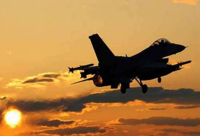 В Северное море рухнул истребитель F-16