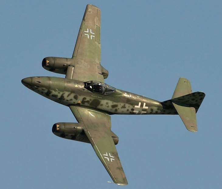 «Чудо-оружие» Гитлера - реактивный истребитель Messerschmitt Me-262