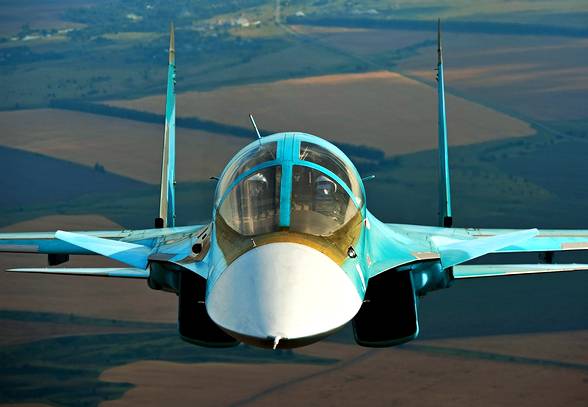 Минобороны РФ получило новую партию бомбардировщиков Су-34