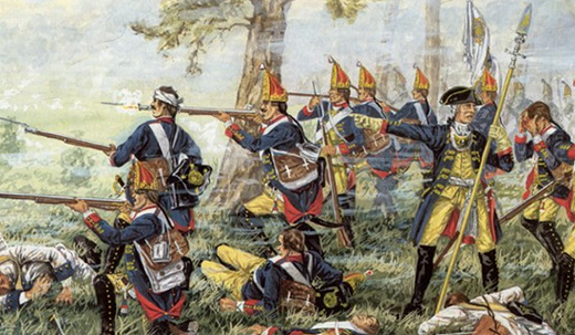 Какие заградительные отряды изобрел  король Пруссии Фридрих Великий?