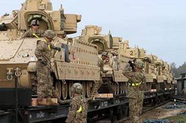 США не хватает средств для оперативной доставки тяжелой военной техники в Европу