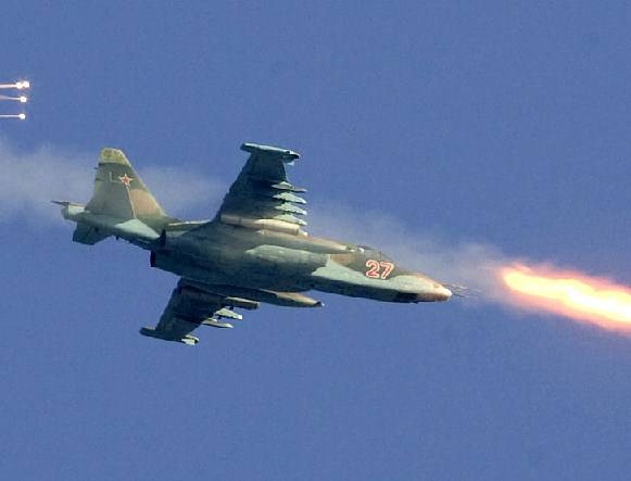 Российские «летающие танки» уничтожили центры подготовки ИГИЛ в Сирии