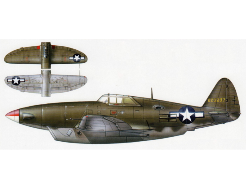 Опытный истребитель Republic (Chrysler) XP-47H. США