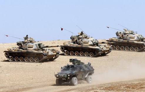 Танковая бригада Турции начала наступление в сирийской провинции Идлиб