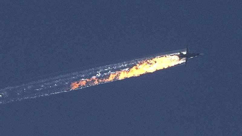 Экипаж Су-24М помощи не дождался