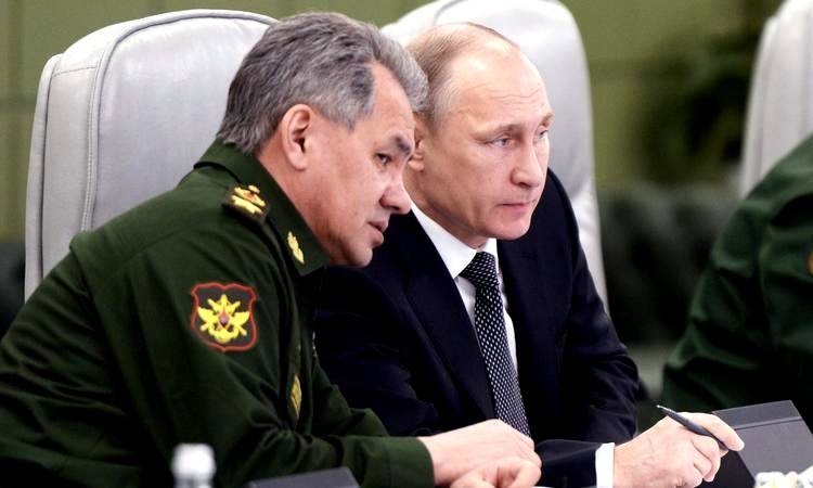 Минобороны доложило Владимиру Путину о ходе операции РФ в Сирии