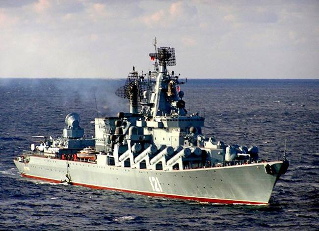 Оперативный штаб России и Франции может разместиться на крейсере «Москва»