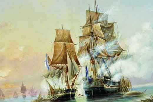 Как русский адмирал  громил шведов  в 1789 году?