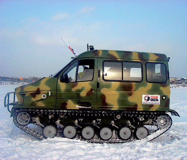 Cнегоболотоход ГАЗ-3409 «Бобр»