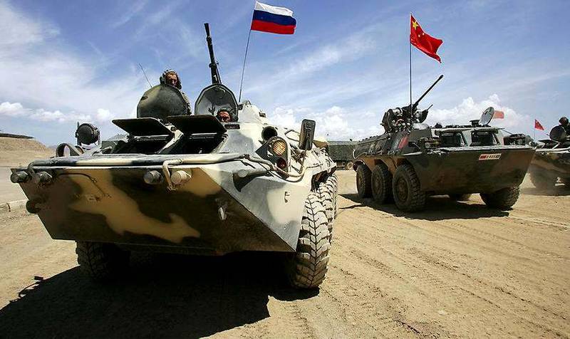 Россия и Китай могут выступить единой военной силой