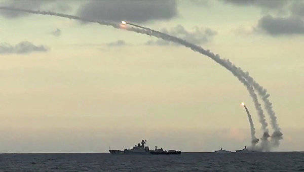 Группировка ракетных кораблей Каспийской флотилии вернулась на базу после удара по базам ИГ