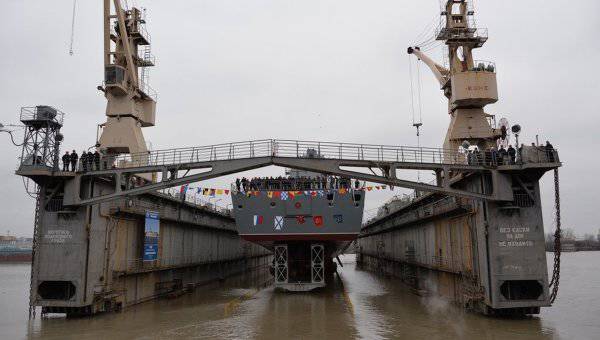 Новый фрегат «адмиральской» серии передадут ВМФ в 2017 году