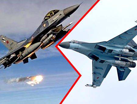 Cу-30СМ против F-16: кто победит на сирийско-турецкой границе?