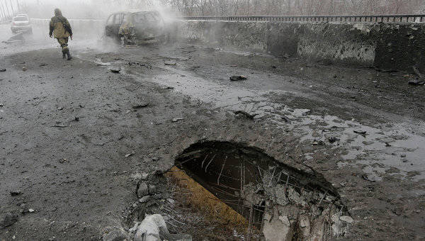 Донецк был обстрелян минометами калибра 120 и 30 мм