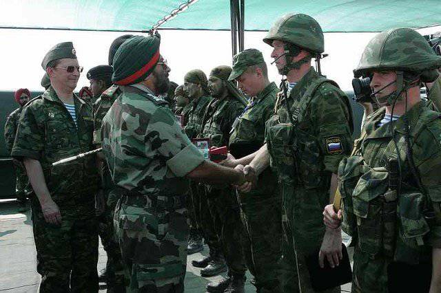 Индия и Россия проведут совместные военные учения